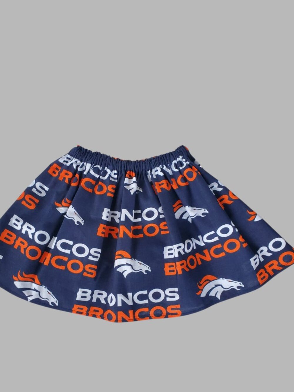 Denver Broncos Girl Skirt Girl Football Skirt Broncos Skirt for Grils